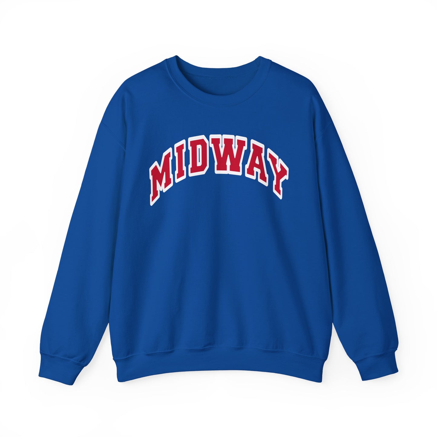 MIDWAY trending block Letters- - SWEATSHIRT