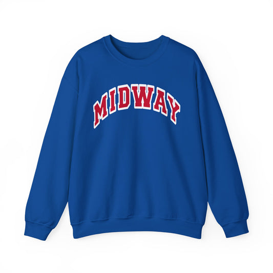 MIDWAY trending block Letters- - SWEATSHIRT