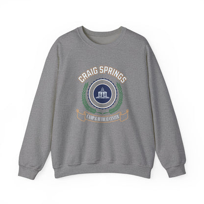 Craig Springs - Collegiate Style -CREWNECK SWEATSHIRT
