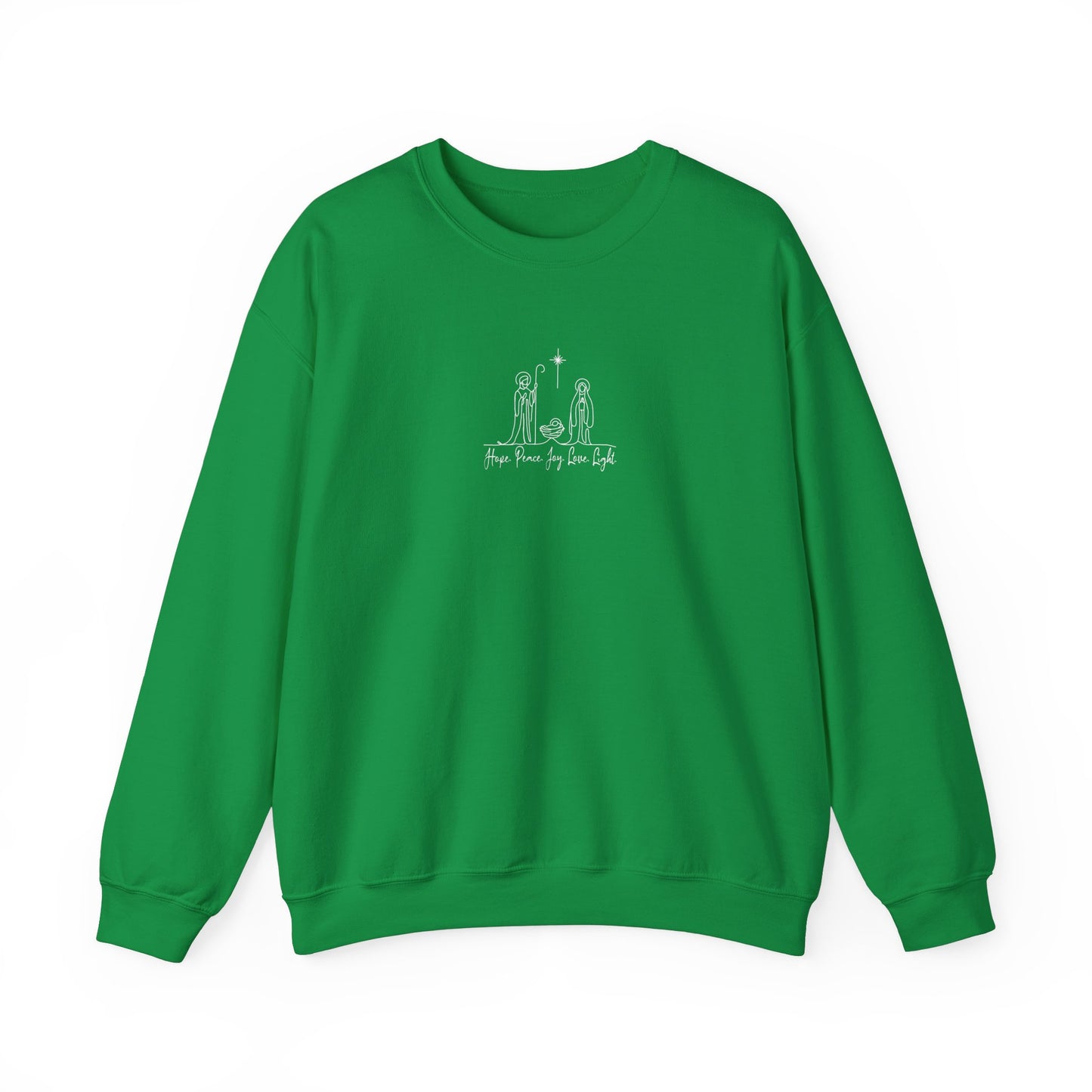 Nativity Line Art Sweatshirt OR Long-Sleeve T-Shirt