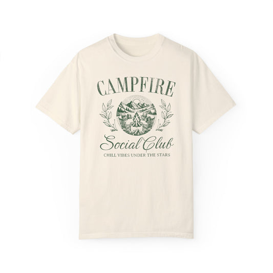 Campfire Social Club  T-Shirt (COMFORT COLORS)