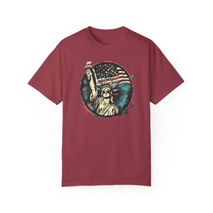 Lady Liberty  T-Shirt (COMFORT COLORS)