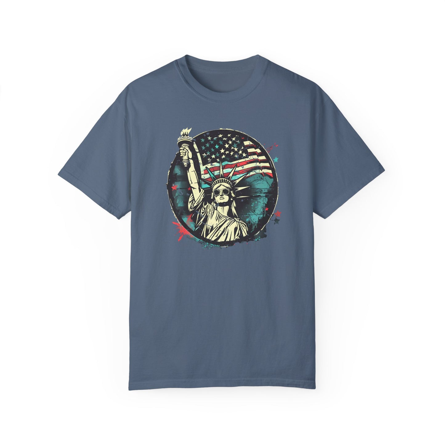Lady Liberty  T-Shirt (COMFORT COLORS)