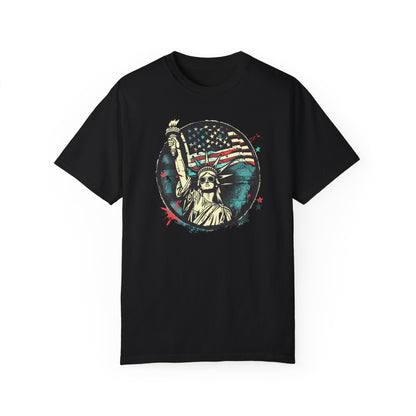 Lady Liberty  T-Shirt (COMFORT COLORS)