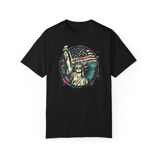 Lady Liberty  T-Shirt (COMFORT COLORS)