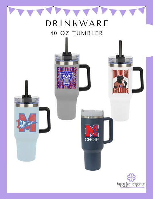 MHS CHOIR: 40oz tumbler
