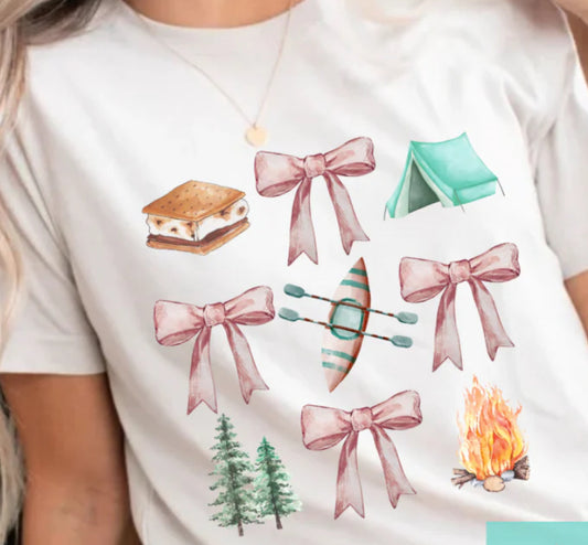 Summer Camp - Coquette Bow - T-shirt