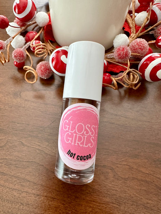 HOT COCOA - Glossy Girls Lip Gloss - Holiday Collection