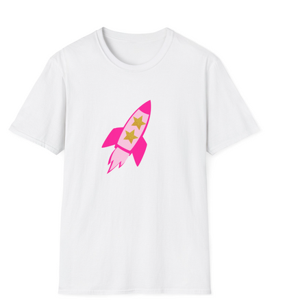 Preppy Rocket (front only) Soft-Style Shirt - Youth/Child