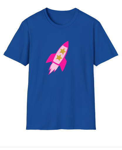 Preppy Rocket (front only) Soft-Style Shirt - Youth/Child