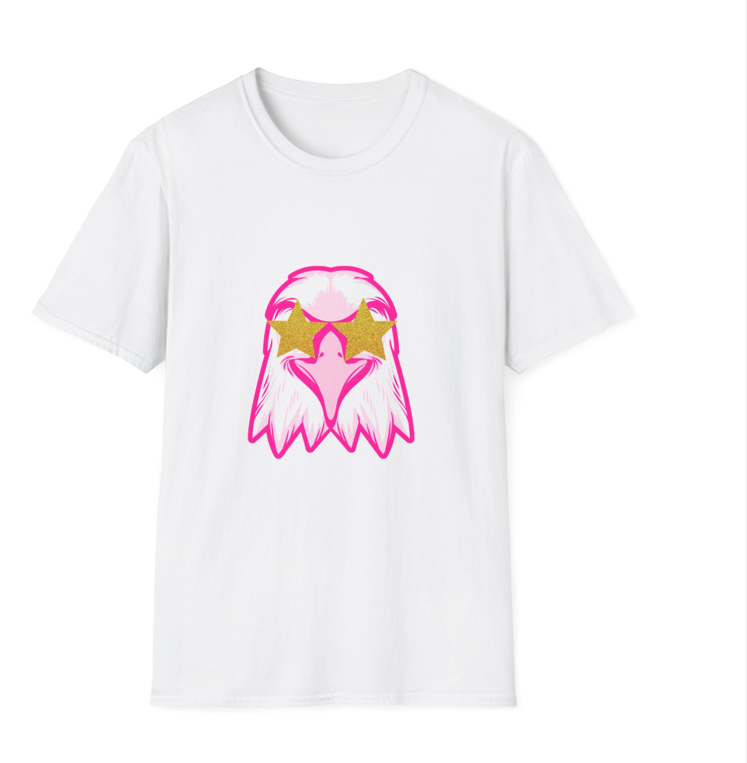 Preppy Eagle  (front only) Soft-Style Shirt - Youth/Child