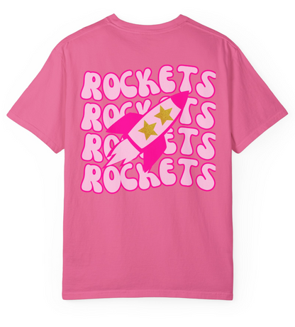 Preppy Rocket (Front & Back) Comfort Colors Shirt - Adult