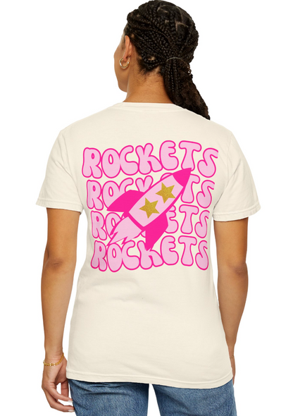 Preppy Rocket (Front & Back) Comfort Colors Shirt - Adult