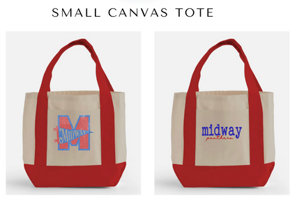 MHS CHOIR: Small Canvas Tote